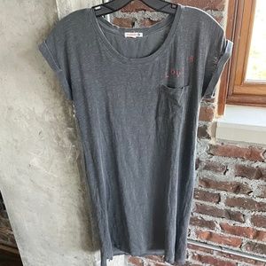 Sundry "Lover" T-Shirt Dress
